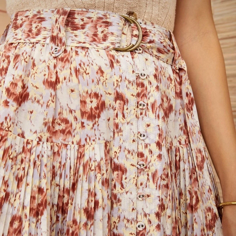 Gorgeous bohemian floral midi skirt by Ulla Johnson. Brand new with tags! - Picture 4 of 7